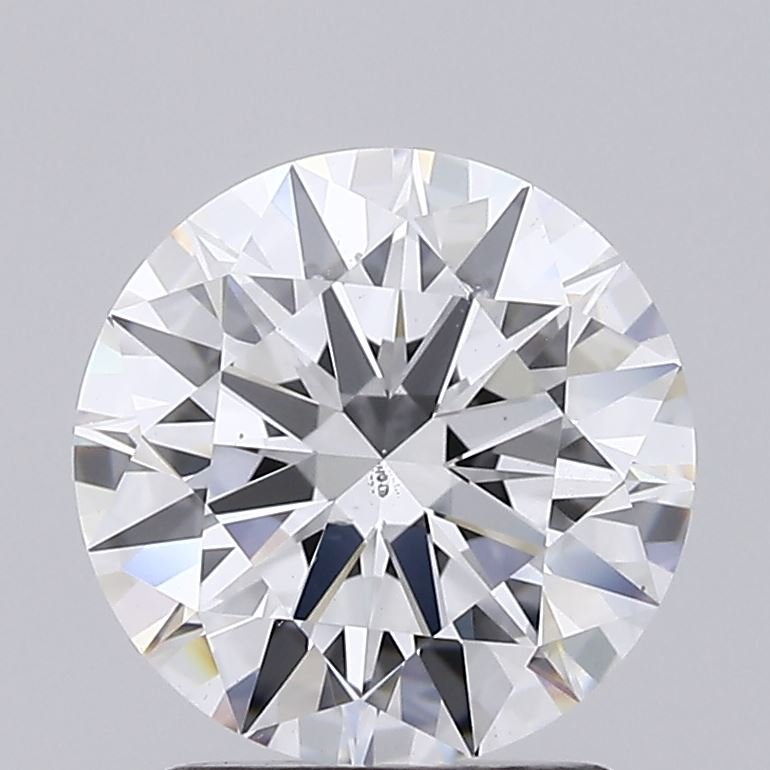 2.05ct D SI1 Rare Carat Ideal Cut Round Lab Grown Diamond