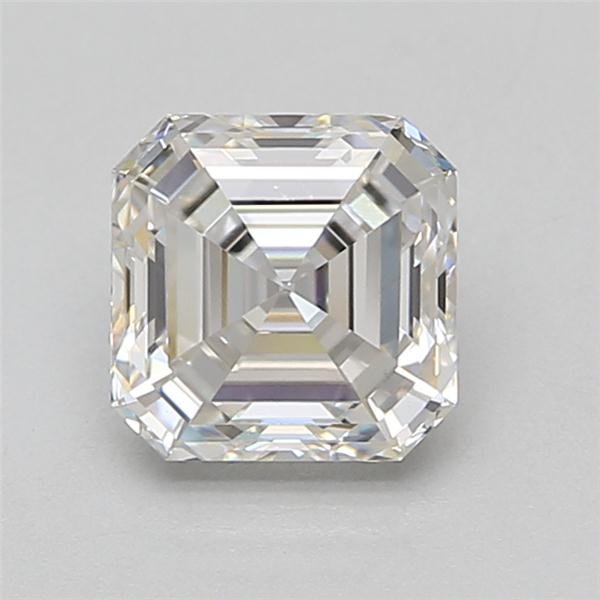 2.10ct F VS1 Excellent Cut Asscher Lab Grown Diamond