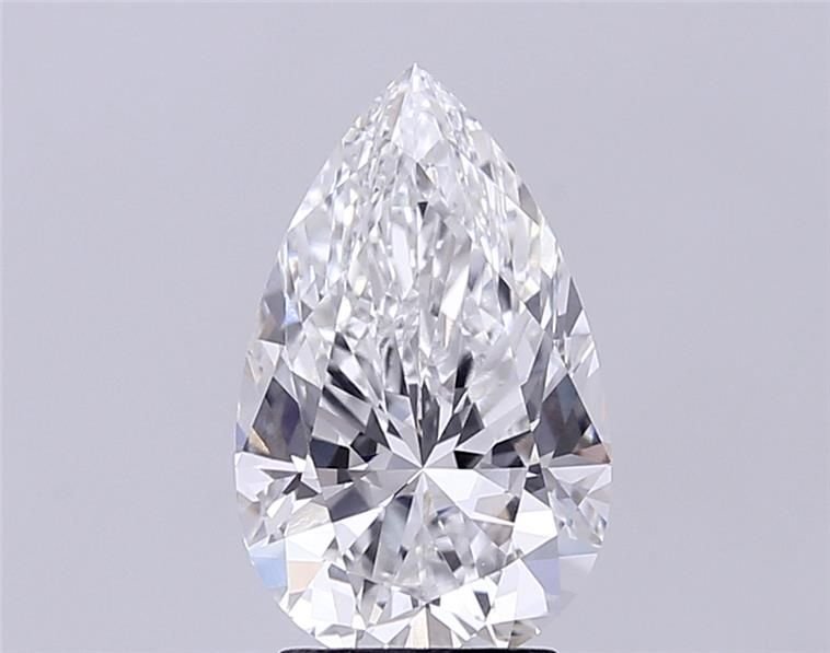 2.00 Carat Pear Lab Diamond