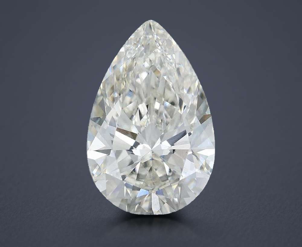 5.07 Carat Pear Lab Diamond
