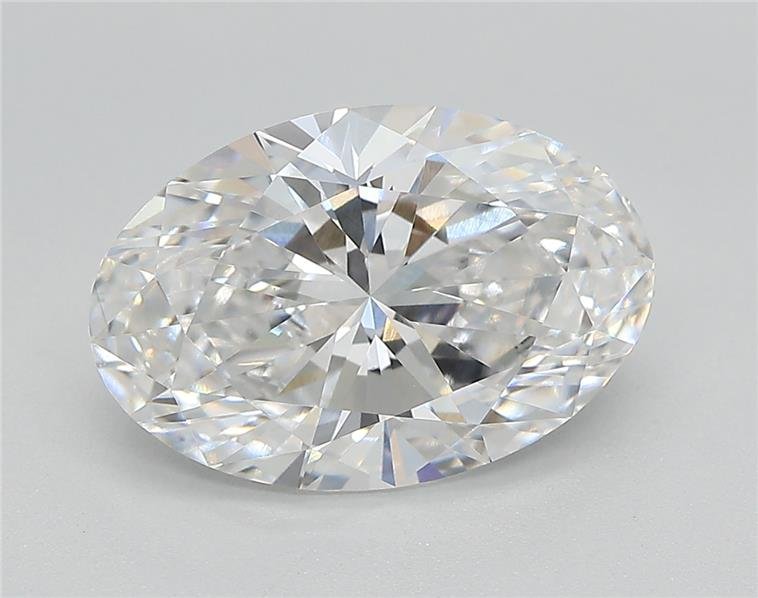 2.79ct E VVS2 Rare Carat Ideal Cut Oval Lab Grown Diamond
