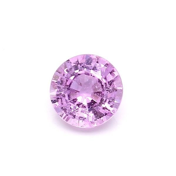 0.90 Carat Pink Round Sapphire