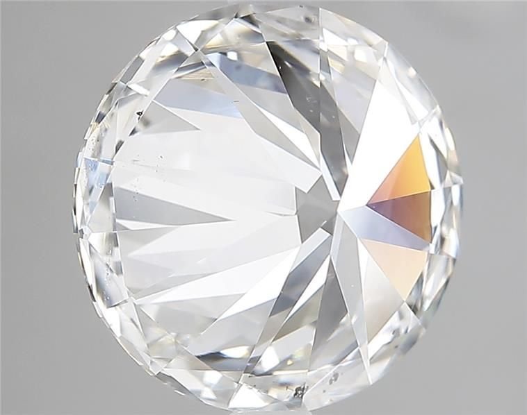 3.67ct F SI2 Rare Carat Ideal Cut Round Diamond