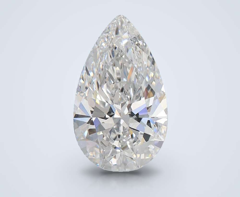 1.63 Carat Pear Lab Diamond