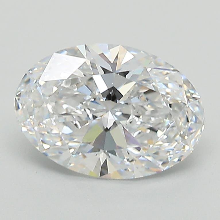 1.54ct D VS2 Rare Carat Ideal Cut Oval Lab Grown Diamond