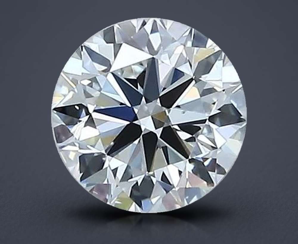 0.90 Carat Round Natural Diamond