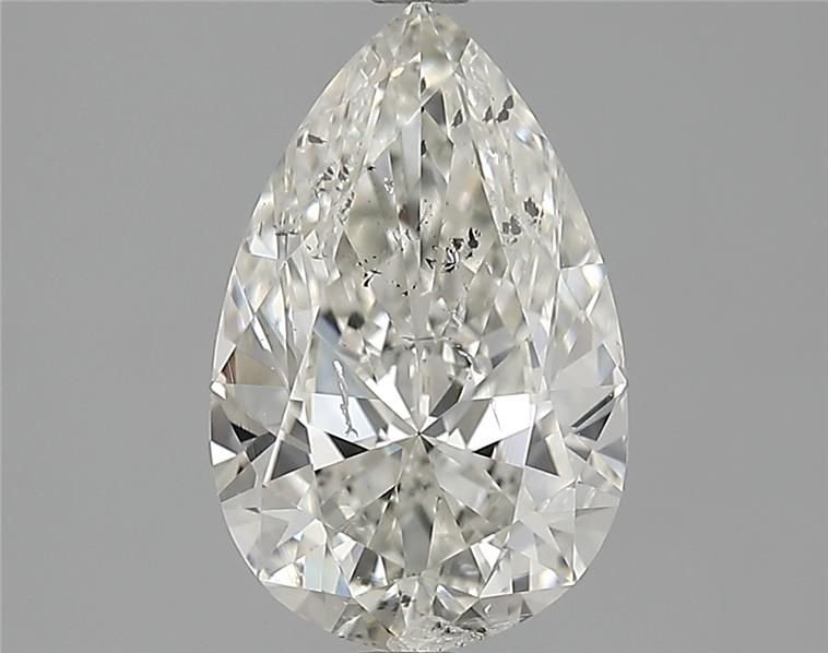 2.20ct J SI2 Rare Carat Ideal Cut Pear Diamond