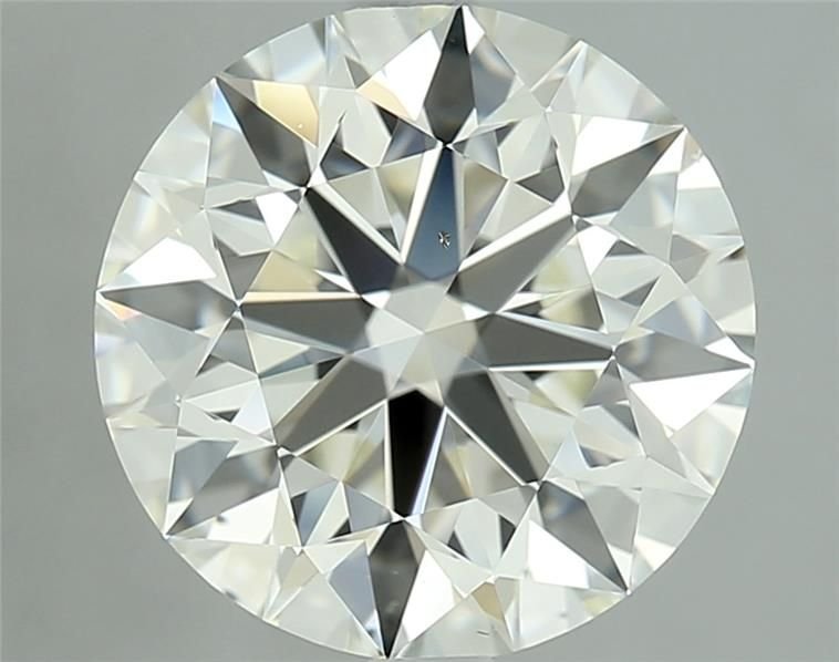 3.71ct J VS2 Excellent Cut Round Diamond