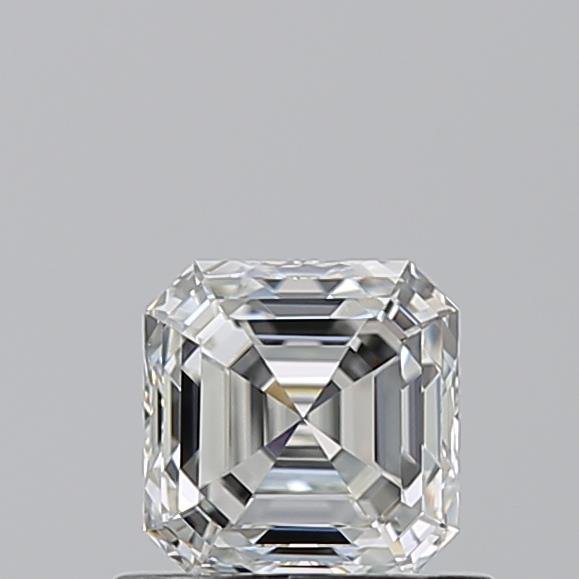 0.72ct G SI1 Rare Carat Ideal Cut Asscher Diamond