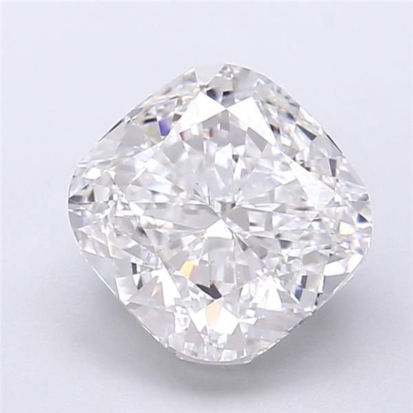 3.07ct D VS1 Rare Carat Ideal Cut Cushion Lab Grown Diamond