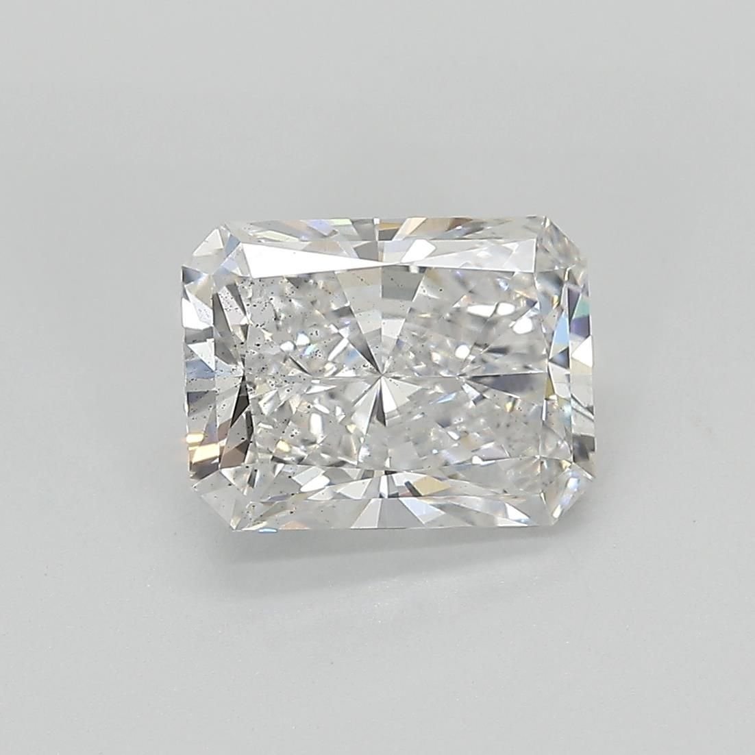 2.13ct G SI1 Rare Carat Ideal Cut Radiant Lab Grown Diamond