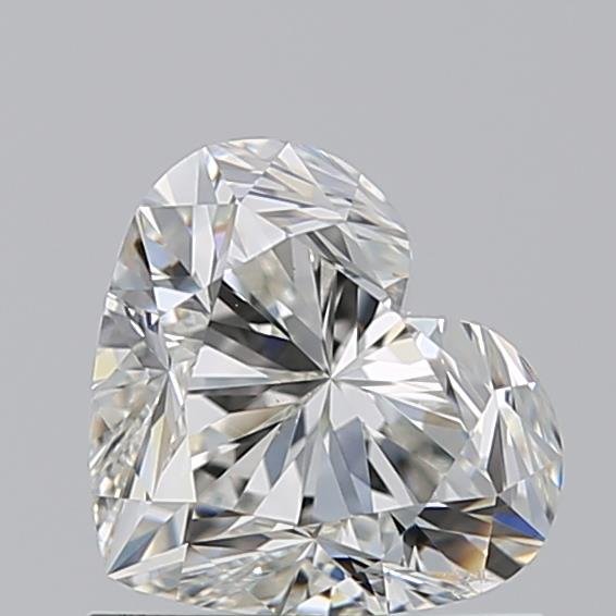 1.01ct J SI1 Rare Carat Ideal Cut Heart Diamond