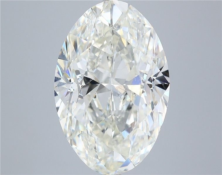 10.00ct H SI1 Very Good Cut Oval Diamond