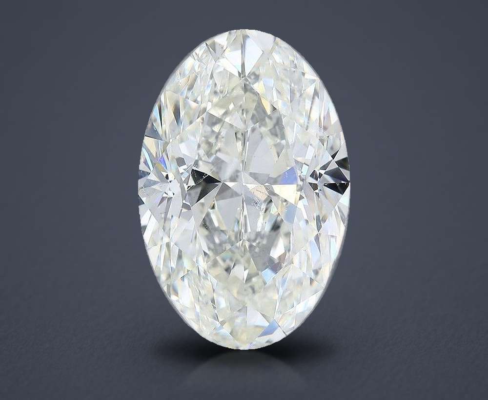 10.00 Carat Oval Natural Diamond