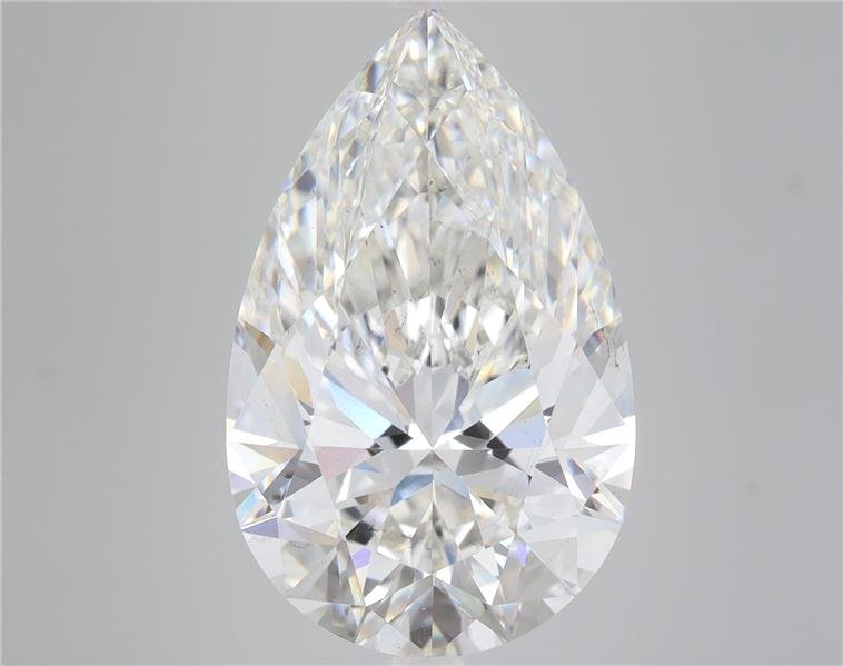 10.06ct G VS2 Rare Carat Ideal Cut Pear Lab Grown Diamond