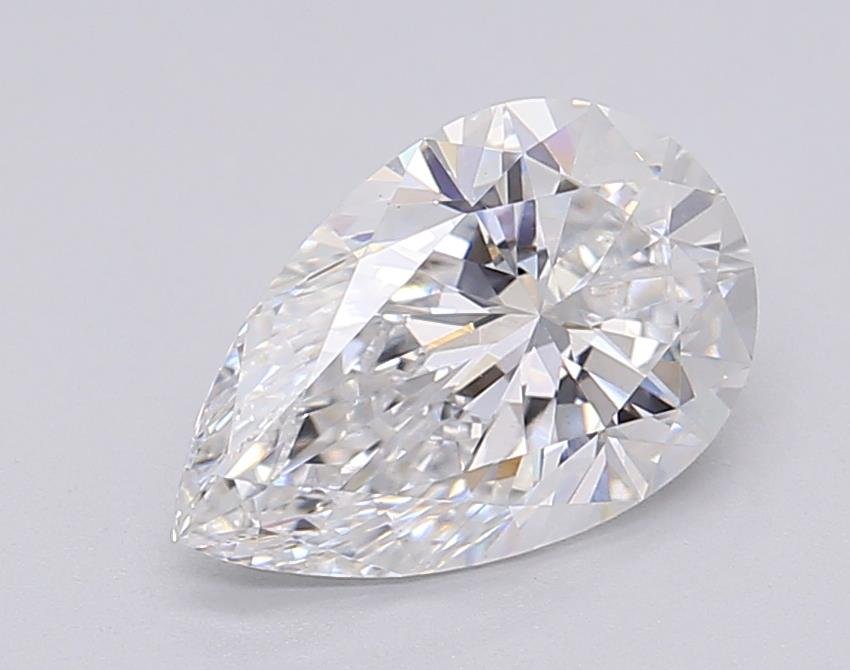 1.56ct E VS1 Rare Carat Ideal Cut Pear Lab Grown Diamond