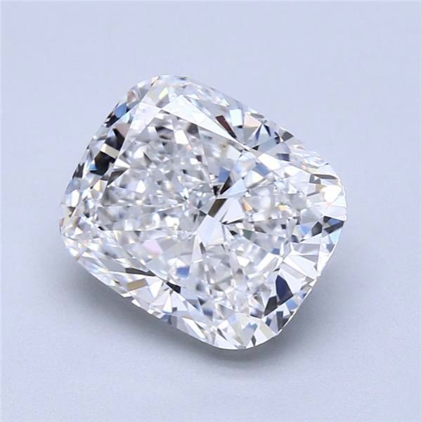 2.81ct D VS2 Very Good Cut Cushion Diamond
