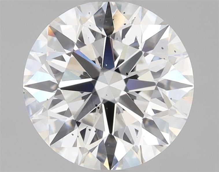2.01ct E SI2 Rare Carat Ideal Cut Round Lab Grown Diamond