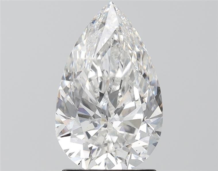 2.61ct G SI1 Rare Carat Ideal Cut Pear Lab Grown Diamond