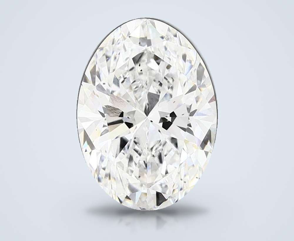 3.81 Carat Oval Lab Diamond