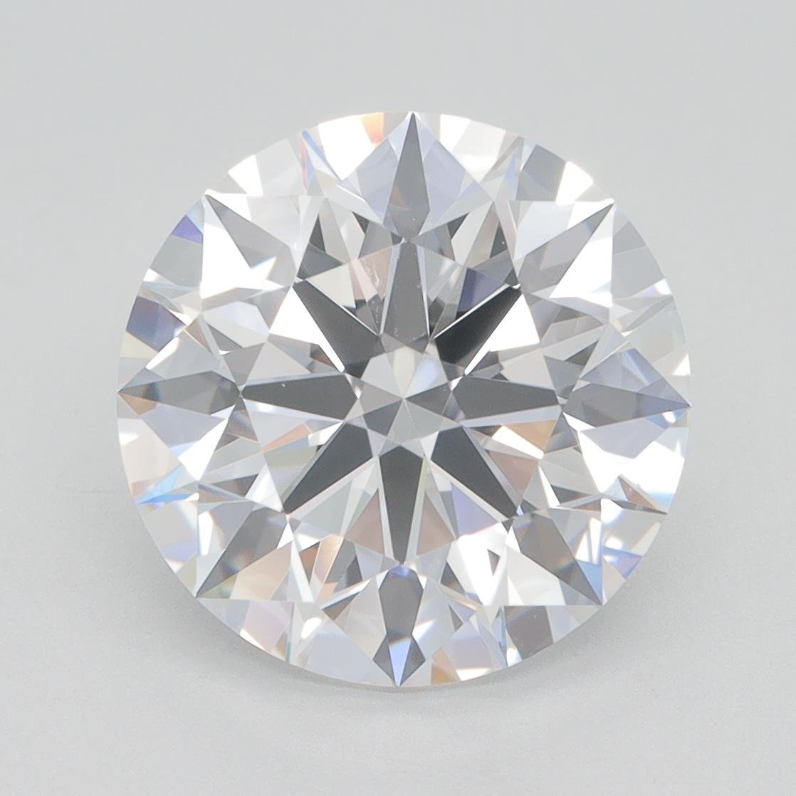 4.54ct E VVS1 Rare Carat Ideal Cut Round Lab Grown Diamond