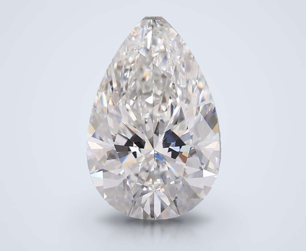1.54 Carat Pear Lab Diamond