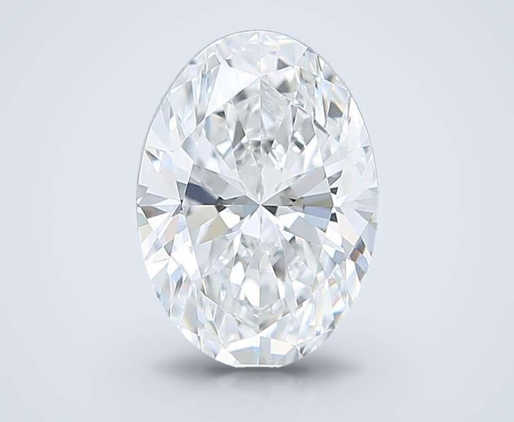 3.40 Carat Oval Lab Diamond