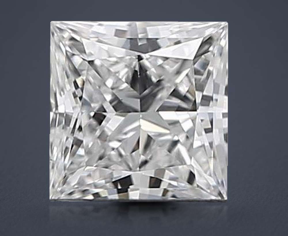 0.53 Carat Princess Lab Diamond