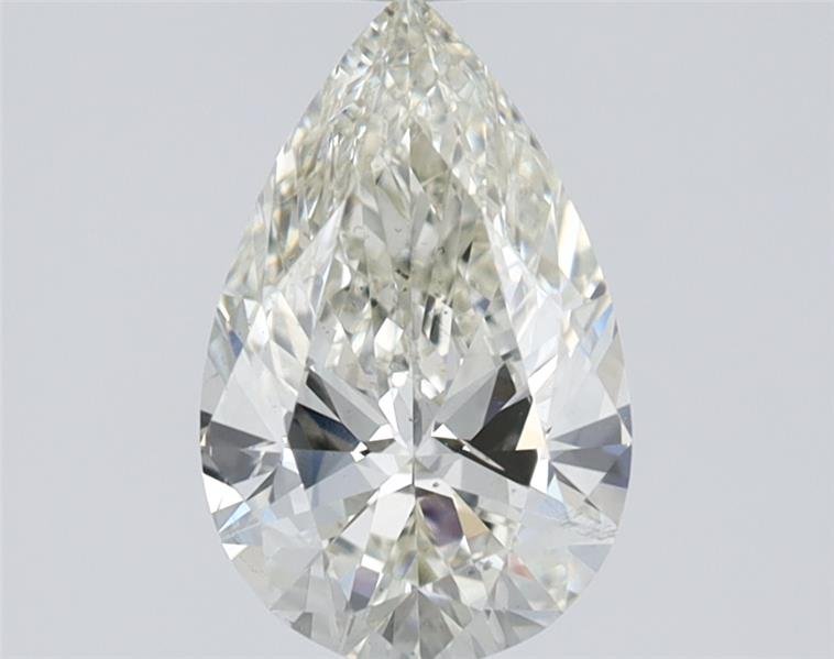 0.96ct J SI1 Rare Carat Ideal Cut Pear Diamond