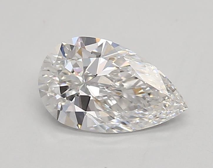 0.77ct E VVS2 Rare Carat Ideal Cut Pear Lab Grown Diamond