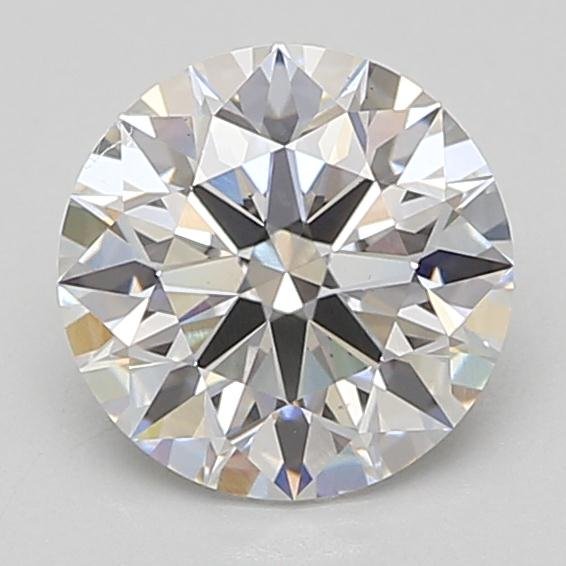 2.06ct E VS2 Rare Carat Ideal Cut Round Lab Grown Diamond