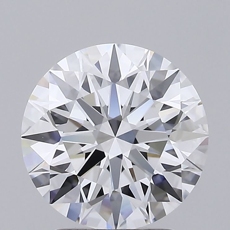 2.45ct F IF Rare Carat Ideal Cut Round Lab Grown Diamond