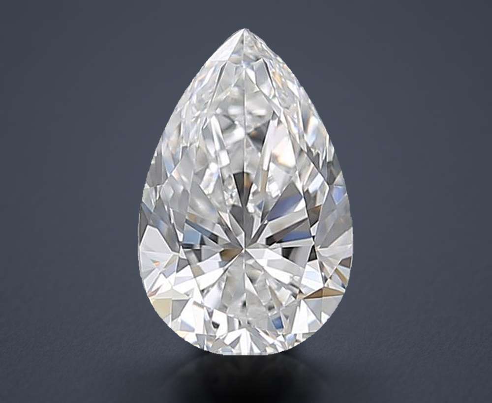 0.70 Carat Pear Natural Diamond