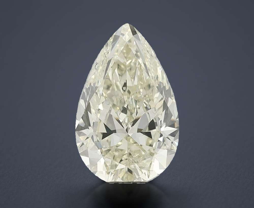7.01 Carat Pear Natural Diamond