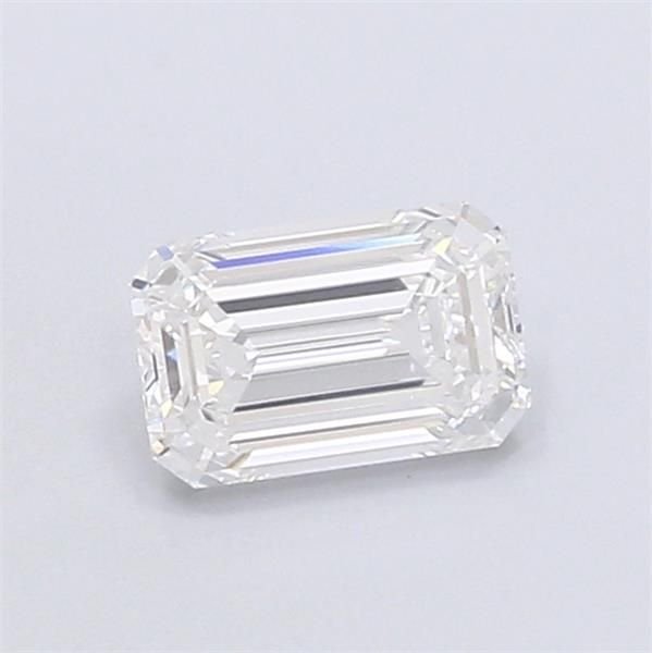 1.15ct D VVS2 Rare Carat Ideal Cut Emerald Lab Grown Diamond