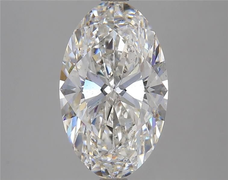 4.26ct G SI2 Rare Carat Ideal Cut Oval Lab Grown Diamond