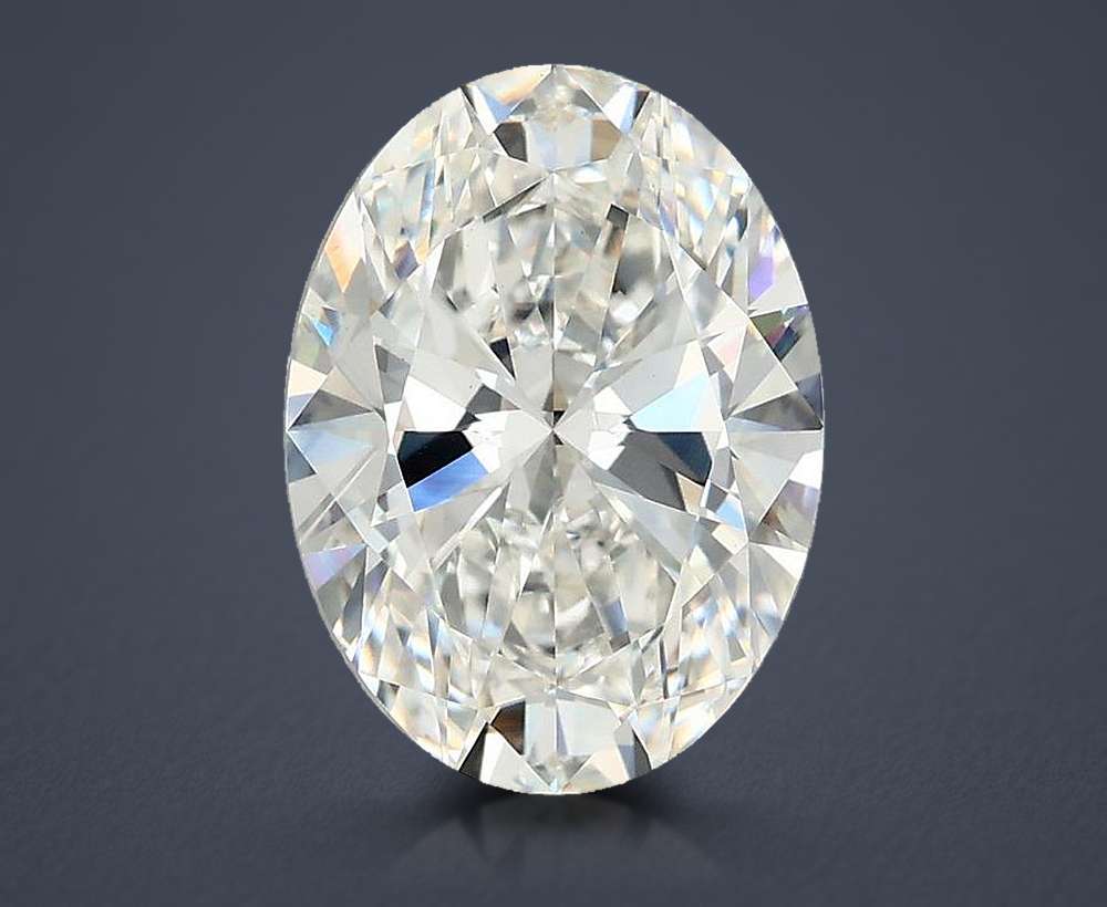 2.90 Carat Oval Lab Diamond