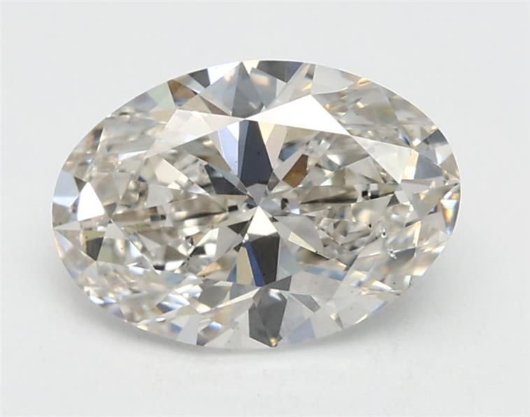 1.17ct H VS2 Rare Carat Ideal Cut Oval Lab Grown Diamond