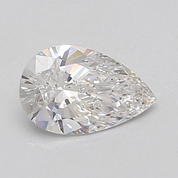 0.88ct F VS2 Rare Carat Ideal Cut Pear Lab Grown Diamond