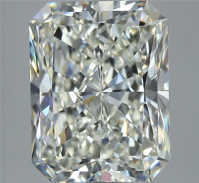 3.02ct K VVS2 Rare Carat Ideal Cut Radiant Diamond