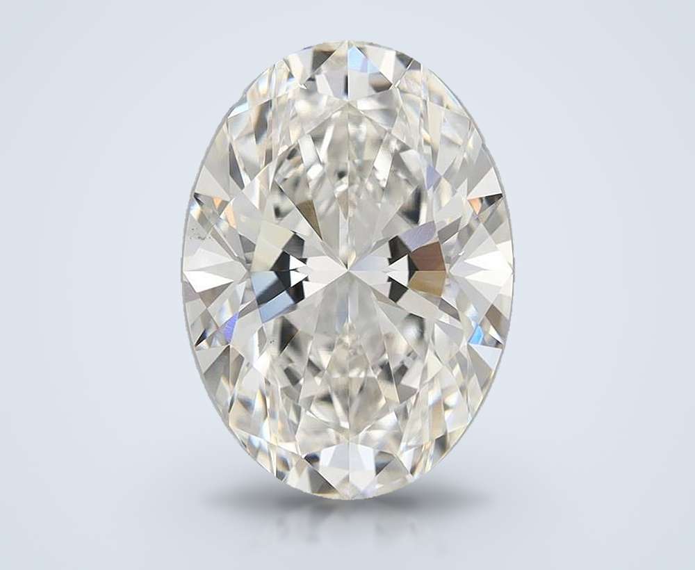 5.71 Carat Oval Lab Diamond