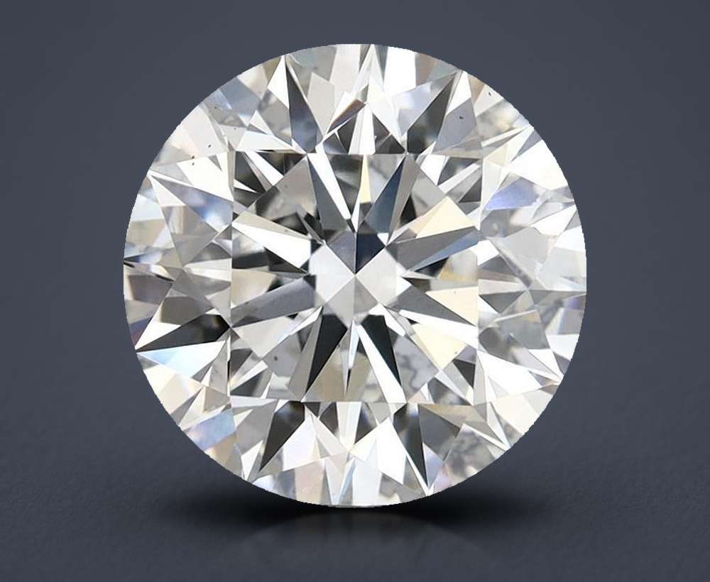 4.56 Carat Round Lab Diamond