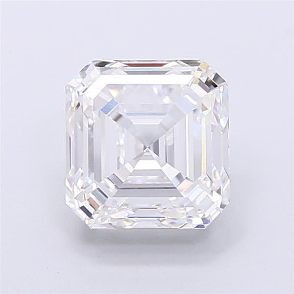 2.51ct D VVS2 Rare Carat Ideal Cut Asscher Lab Grown Diamond