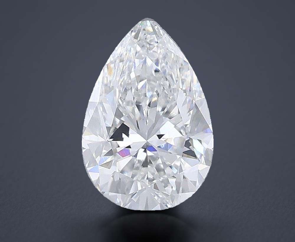 0.72 Carat Pear Lab Diamond