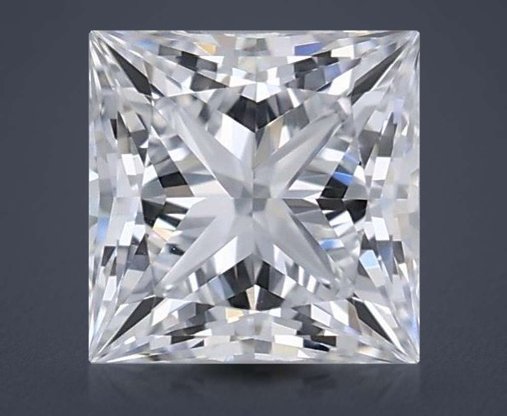 0.54 Carat Princess Lab Diamond
