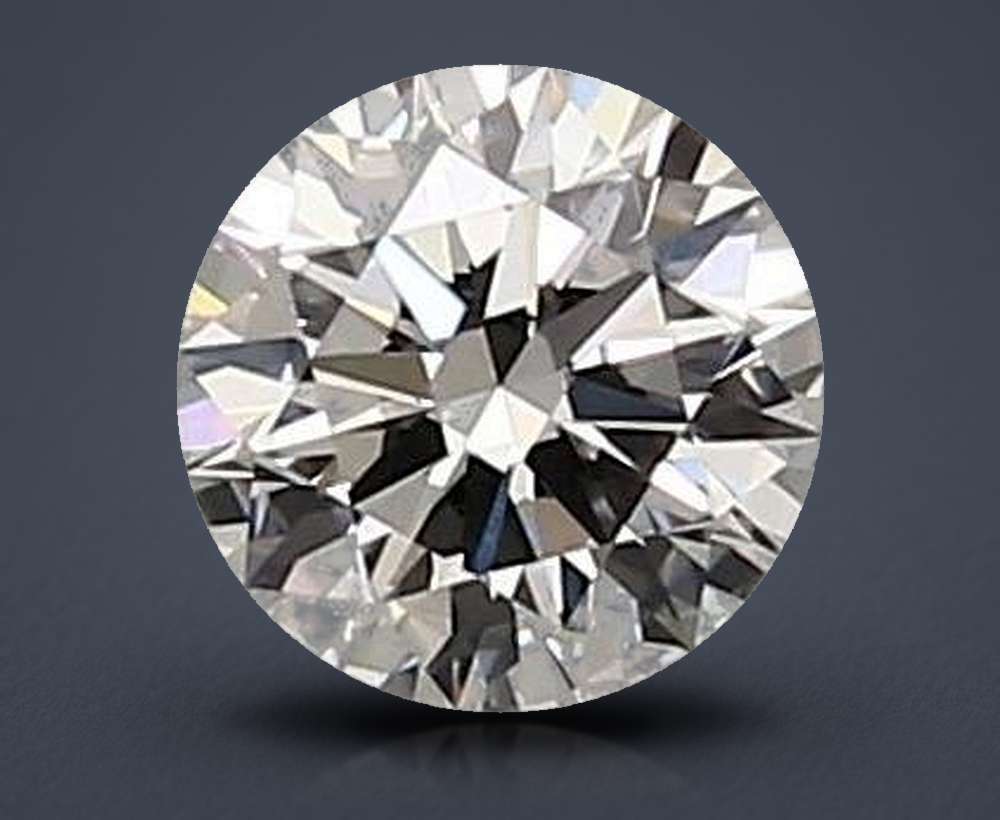 0.57 Carat Round Lab Diamond