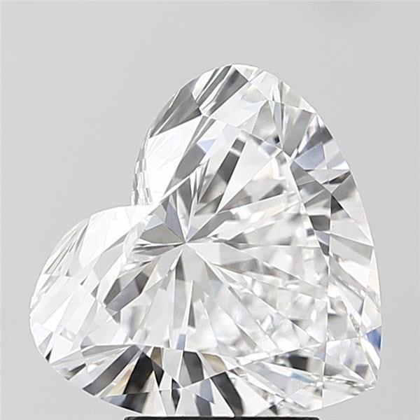 4.51ct D VVS2 Very Good Cut Heart Lab Grown Diamond