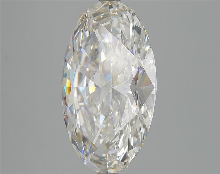 6.46ct G VS2 Rare Carat Ideal Cut Oval Lab Grown Diamond