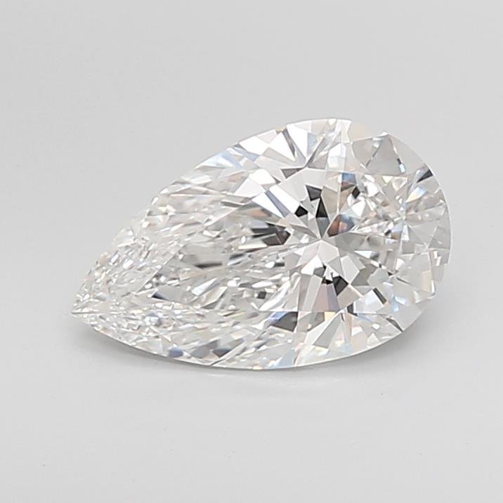 2.51ct F VVS2 Rare Carat Ideal Cut Pear Lab Grown Diamond