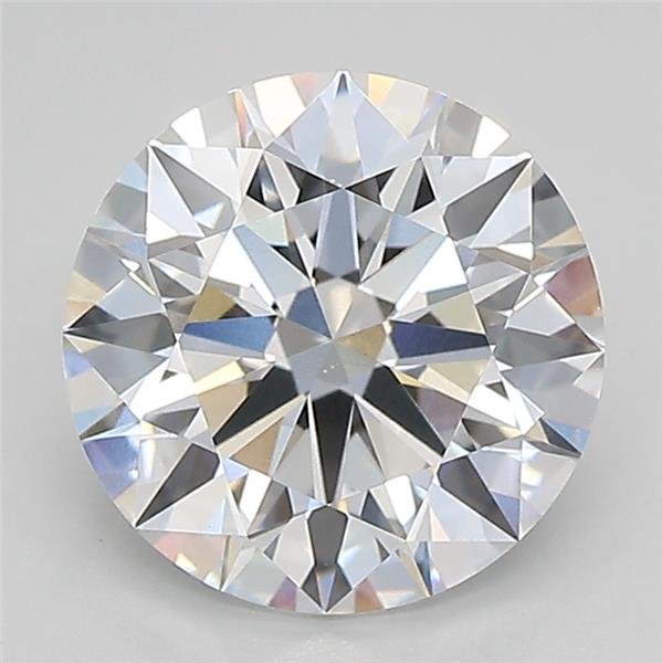 2.38ct D VVS2 Rare Carat Ideal Cut Round Lab Grown Diamond